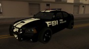 Dodge Charger SRT8 FBI Police para GTA San Andreas miniatura 1