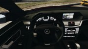 Mercedes-Benz E63 AMG для GTA 4 миниатюра 6