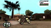 New Police Bike para GTA San Andreas miniatura 2