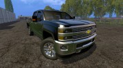 Chevrolet Silverado 2500 для Farming Simulator 2015 миниатюра 1