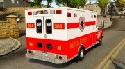 GMC C5500 Topkick Ambulance for GTA 4 miniature 3