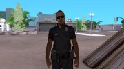 Полицейский из CoD: BO2 для GTA San Andreas миниатюра 1