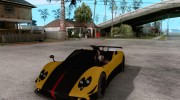 Pagani Zonda Cinque Roadster для GTA San Andreas миниатюра 1