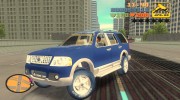 Ford Explorer для GTA 3 миниатюра 1