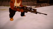 Piers Nivans Anti-Materiel Rifle (Resident Evil 6) for GTA San Andreas miniature 3