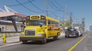 Caisson Elementary C School Bus para GTA 5 miniatura 2