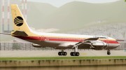 Boeing 707-300 Continental Airlines para GTA San Andreas miniatura 3