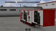 DQF Scuderia Ferrari Trailer para Euro Truck Simulator 2 miniatura 2