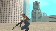 АК-47 с глушителем из GTA 5 (Final) para GTA San Andreas miniatura 3