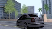 Skoda Octavia Czech Police для GTA San Andreas миниатюра 2