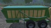 Krone Big X 650 Cargo для Farming Simulator 2015 миниатюра 10