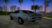 Chevrolet Chevelle SS for GTA Vice City miniature 4