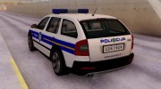 Škoda Scout Croatian Police Car для GTA San Andreas миниатюра 7