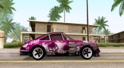 Porsche 911 Pink Power для GTA San Andreas миниатюра 5