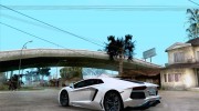 Lamborghini Aventador LP700-4 Final для GTA San Andreas миниатюра 3