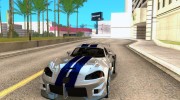 Dodge Viper from MW для GTA San Andreas миниатюра 1