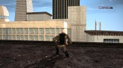 Shaved Soldier для GTA San Andreas миниатюра 8