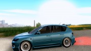 Mazda Speed 3 Stance для GTA San Andreas миниатюра 2