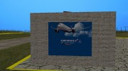 Обновленный аэродром для GTA San Andreas миниатюра 1