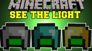 Night Vision Mining Hats для Minecraft миниатюра 1
