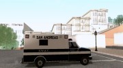 SWAT Truck для GTA San Andreas миниатюра 5