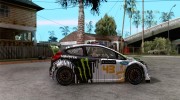 Ford Fiesta Ken Block WRC для GTA San Andreas миниатюра 5
