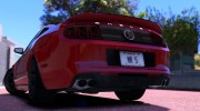 2013 Ford Mustang Shelby GT500 для GTA 5 миниатюра 2