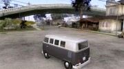 Volkswagen Transporter T1 Camper для GTA San Andreas миниатюра 3
