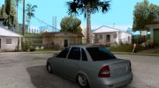 Lada Priora Low для GTA San Andreas миниатюра 3