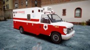 Brute V-240 Ambulance для GTA 4 миниатюра 2