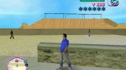 Повседневная одежда(Синий) para GTA Vice City miniatura 1