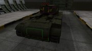 Контурные зоны пробития КВ-4 for World Of Tanks miniature 4