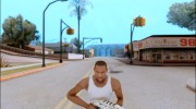 Sprinting With Two Handed Weapons для GTA San Andreas миниатюра 4