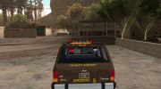 RCSD Red County Sheriff Department Jeep Cherokee 1992 для GTA San Andreas миниатюра 3