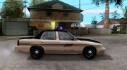Ford Crown Victoria Tennessee Police para GTA San Andreas miniatura 5