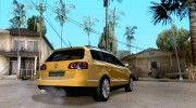Volkswagen Passat Variant 2010 для GTA San Andreas миниатюра 4