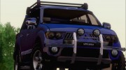 Mitsubishi Pajero Sport Dakar Offroad Version 2014 для GTA San Andreas миниатюра 6