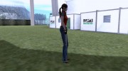 Claire Redfield для GTA San Andreas миниатюра 4