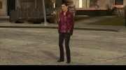 Mona Sax red jacket from Max Payne para GTA San Andreas miniatura 4
