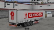 Kenworth Trailer HD для Euro Truck Simulator 2 миниатюра 1
