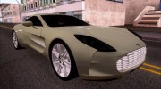 Aston Martin One 77 para GTA San Andreas miniatura 1