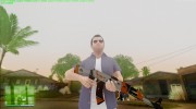 AsIImov [WARNING] AK-47 for GTA San Andreas miniature 1