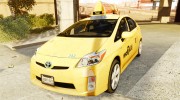 Toyota Prius NYC Taxi 2011 для GTA 4 миниатюра 1