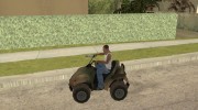 Квадроцикл из TimeShift para GTA San Andreas miniatura 2