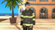 Пожарный из GTA IV for GTA San Andreas miniature 1