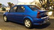 2008 Dacia Logan v2.0 FINAL для GTA 5 миниатюра 4