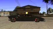 Lamborghini Sesto Elemento для GTA San Andreas миниатюра 5