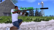 Green Sniper для GTA San Andreas миниатюра 1