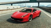 Ferrari 458 Italia 1.0.5 для GTA 5 миниатюра 1