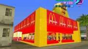 Mcaonalds para GTA Vice City miniatura 2